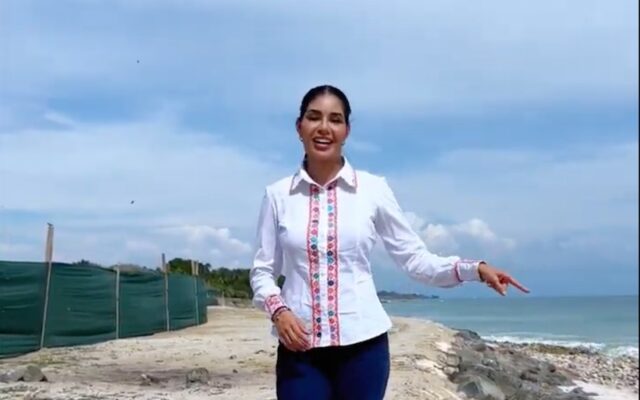 Geraldine Ponce reconoce lucha ciudadana por Playa las Cocinas