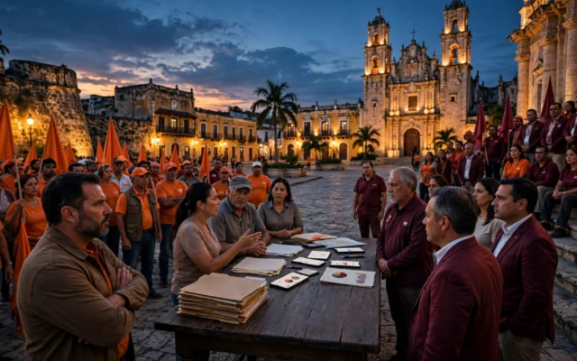 MC disputa Campeche, pero su división amenaza la ruta a 2027