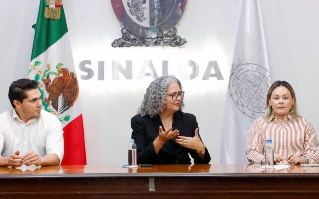 Graciela Domínguez encabeza su primera reunión con el gabinete como gobernadora interina de Sinaloa