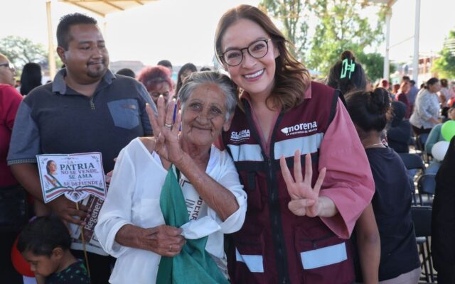 Vero Díaz llama a defender los derechos sociales construidos por la Cuarta Transformación