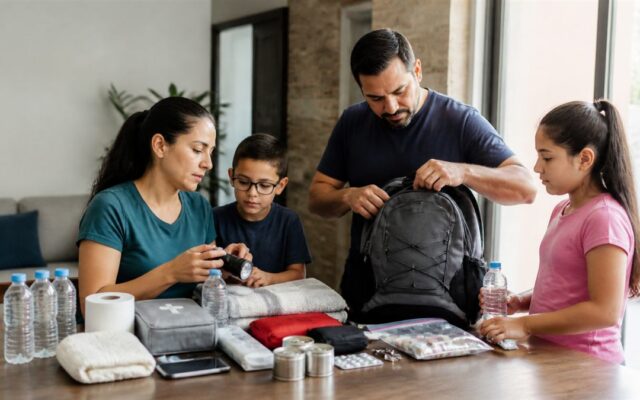Protección civil en casa: una lista breve para estar preparados