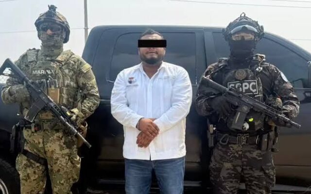 Detienen a alcalde de Juchitán, Oaxaca, por vínculos con el CJNG