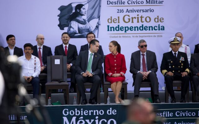 Sheinbaum y Bolaños-Cacho Cué avalan fuerza militar y presupuestos del Estado