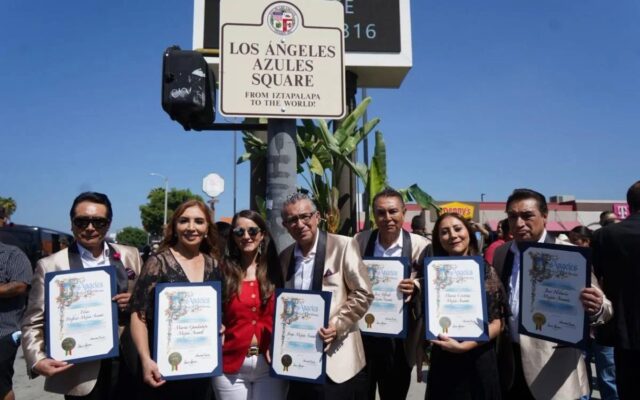 Los Ángeles Azules ya tienen su propia plaza en Los Ángeles