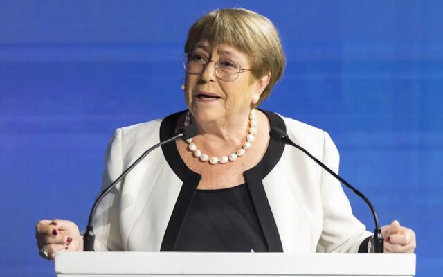 Michelle Bachelet retira su candidatura para presidir la ONU